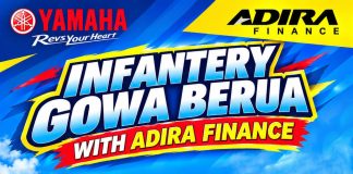 Infantery Gowa Berua dan Adira Finance: Promo Spesial Yamaha di Katangka dan Syekh Yusuf Gowa!